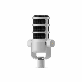 RODE PodMic White Microphone de Broadcasting