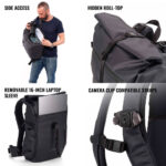 SHIMODA SIDE LITE 22 WOMEN'S STARTER KIT BLACK/WHITE - Image 4
