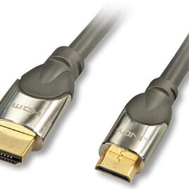 Lindy 2m CROMO High Speed HDMI to Mini HDMI Cable with Ethernet