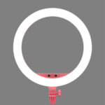Godox LR150 LED Ring Light Pink 3