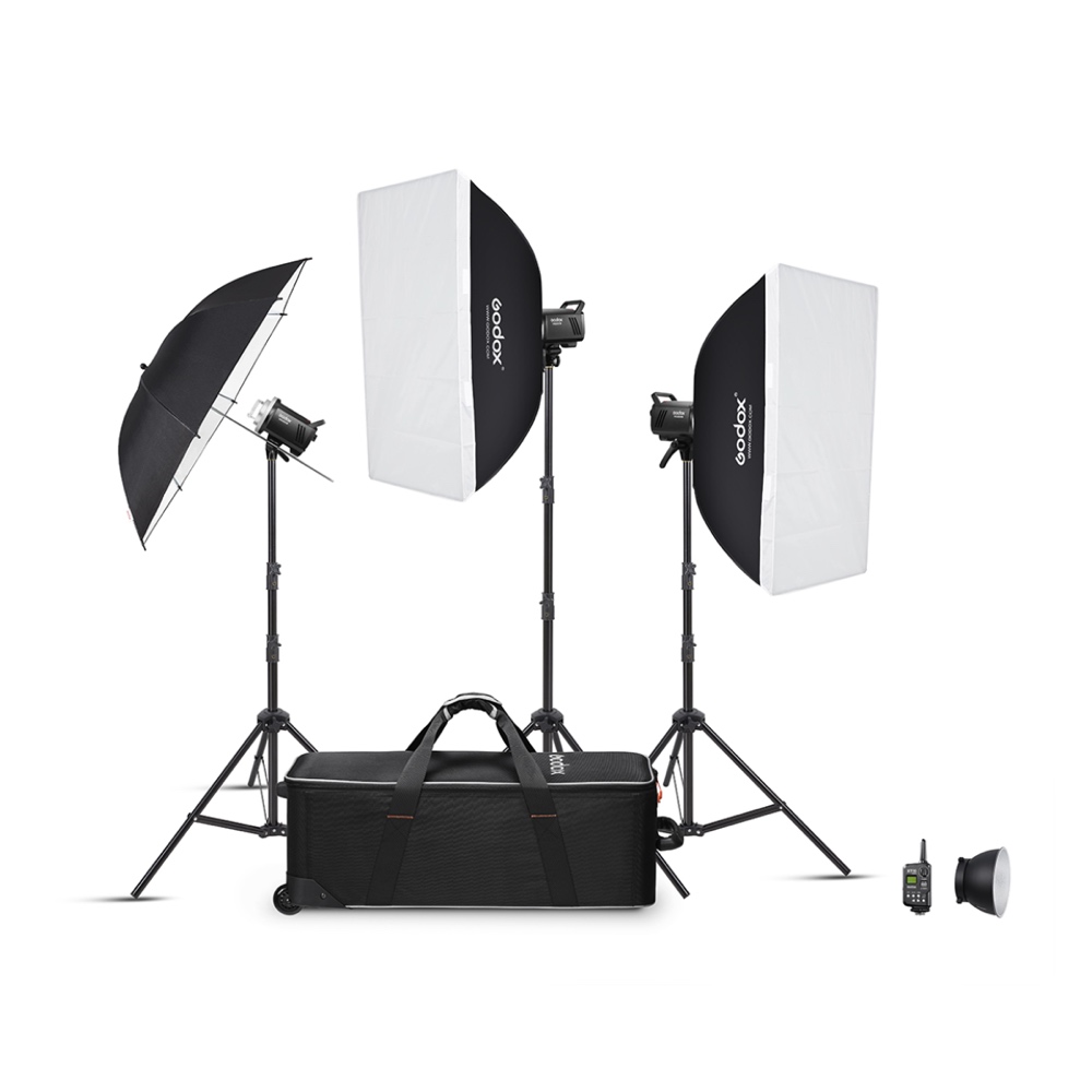Godox MS300V-D Trio Studio Flash Kit Godox MS300V-D Trio Studio Flash Kit