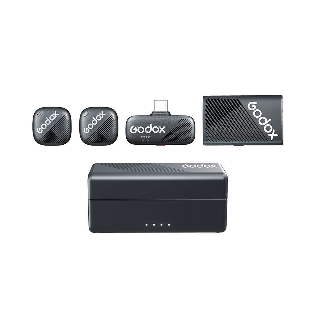 Godox Cube-C Combo Kit2 2.4GHz Wireless Microphone System Godox Cube-C Combo Kit2 2.4GHz Wireless Microphone System