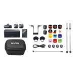 Godox Cube-C Combo Kit2 2.4GHz Wireless Microphone System 16