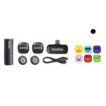 Godox C01 Kit2 2.4G Wireless Microphone System 7