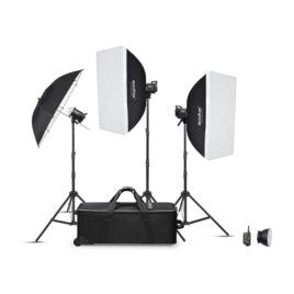 Godox MS300V D Trio Studio Flash Kit - UK