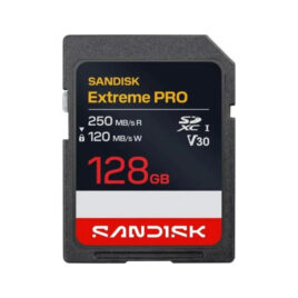 SANDISK SD EXTREME PRO 128GB 250/120MB/S